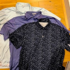 Peter Millar Southern Tide Bundle Mens Large Polos